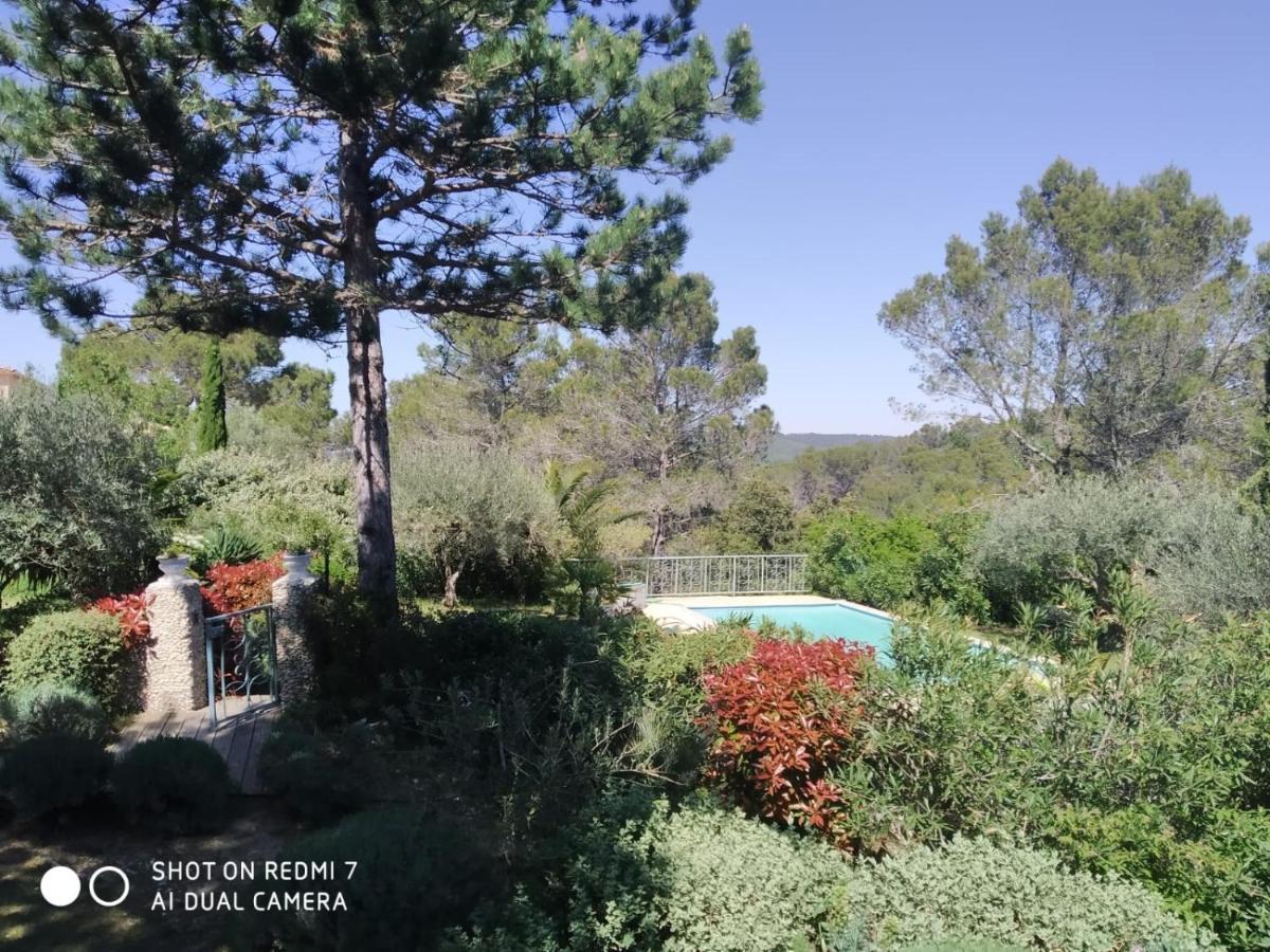 Proche Uzes Petit Gite Avec Grande Cuisine D'Ete Et Piscine Saint-Siffret 외부 사진